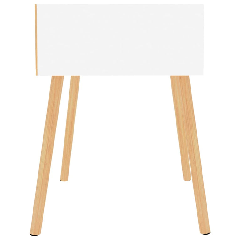 Nachtkastjes 2 st 40x40x56 cm spaanplaat wit MeubelReus