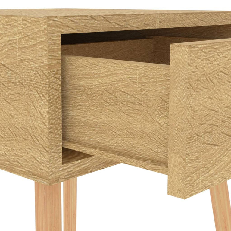 Nachtkastjes 2 st 40x40x56 cm spaanplaat sonoma eikenkleurig MeubelReus