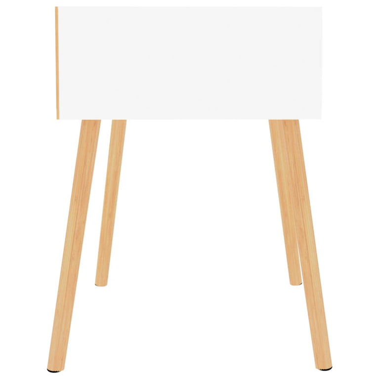 Nachtkastjes 2 st 40x40x56 cm spaanplaat hoogglans wit MeubelReus