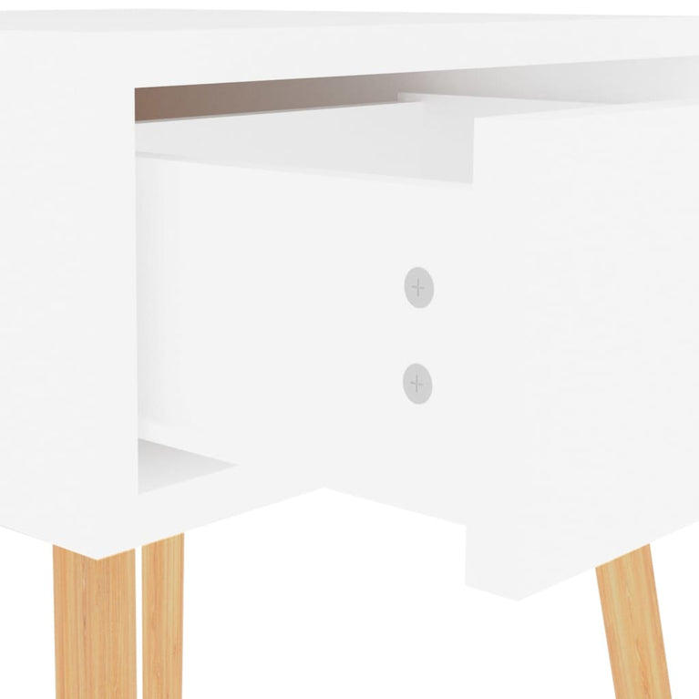 Nachtkastjes 2 st 40x40x56 cm spaanplaat hoogglans wit MeubelReus