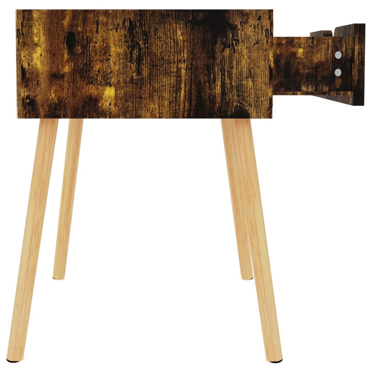 Nachtkastjes 2 st 40x40x56 cm spaanplaat gerookt eikenkleurig MeubelReus