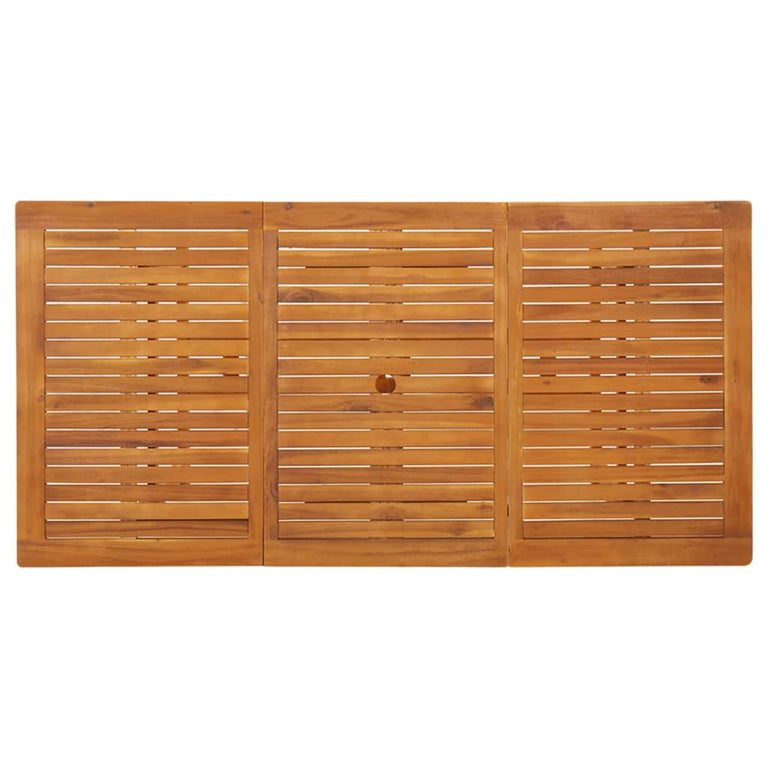 Tuintafel 180x90x75 cm massief acaciahout MeubelReus