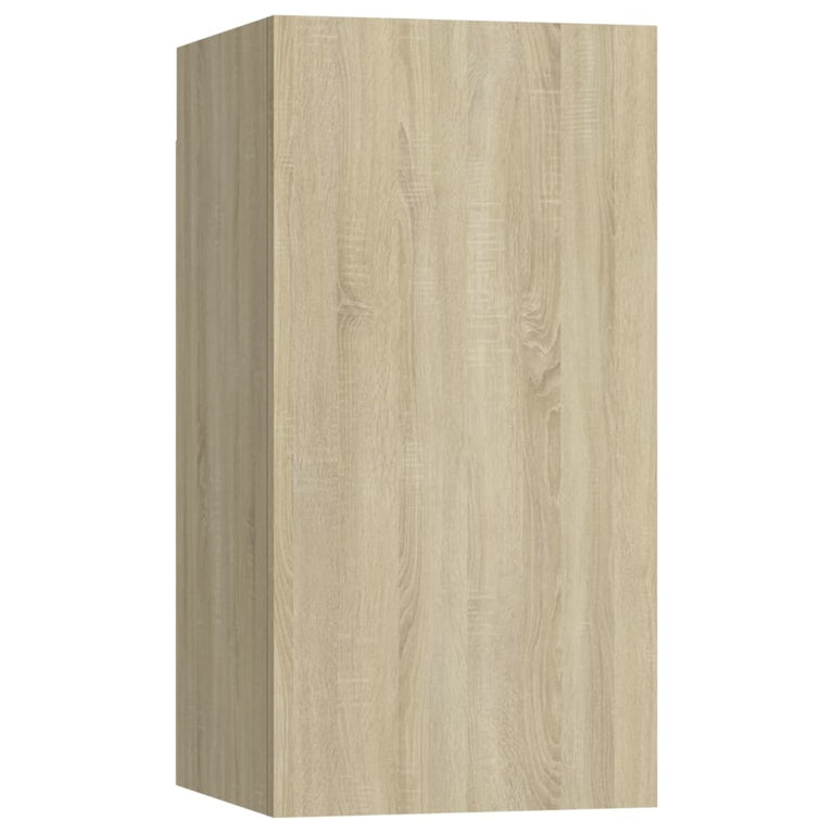 Tv-meubel 30,5x30x60 cm spaanplaat sonoma eikenkleurig MeubelReus