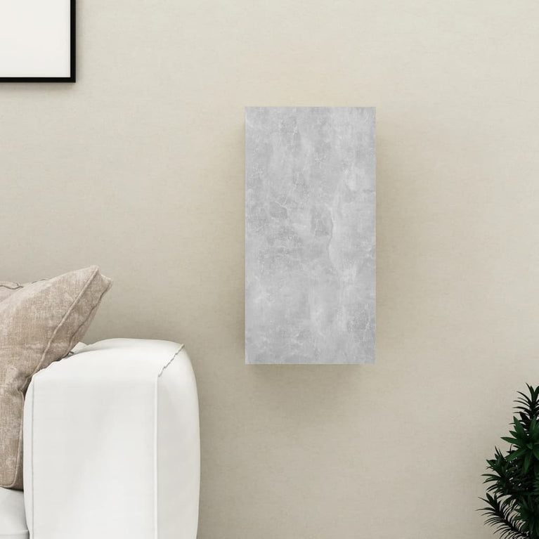 Tv-meubel 30,5x30x60 cm spaanplaat betongrijs MeubelReus