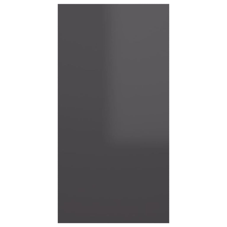 Tv-meubel 30,5x30x60 cm spaanplaat hoogglans grijs MeubelReus