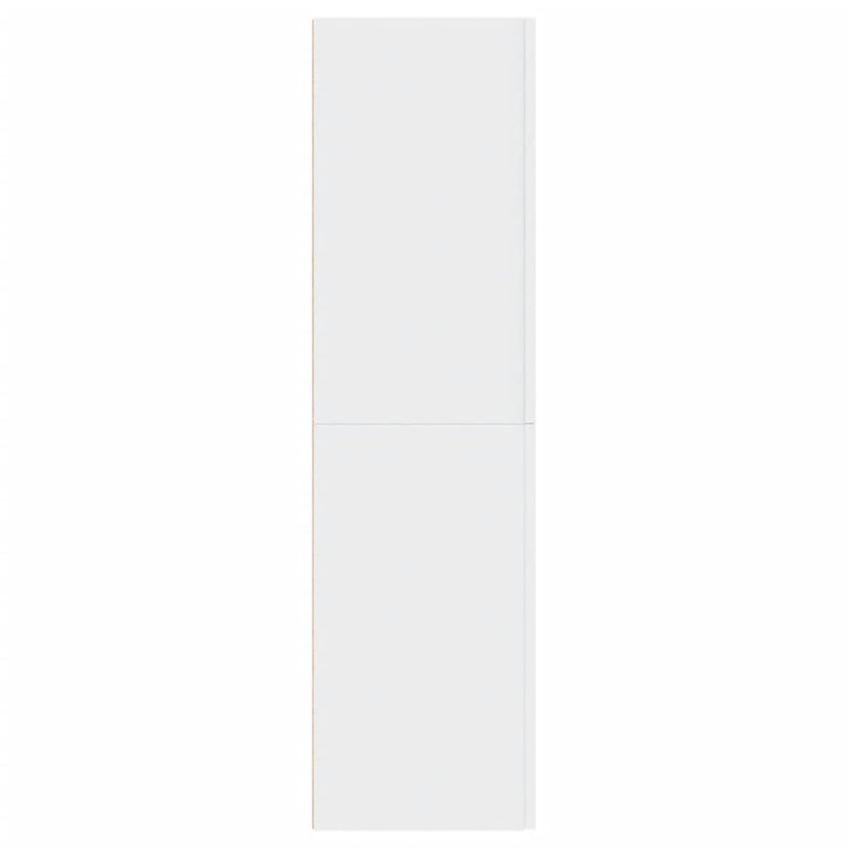 Tv-meubel 30,5x30x110 cm spaanplaat wit