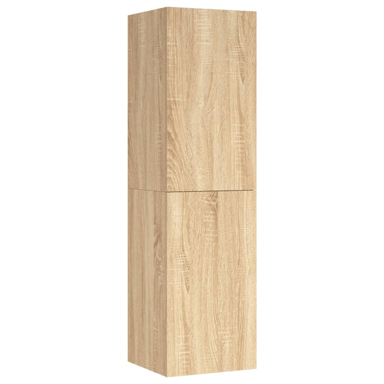Tv-meubel 30,5x30x110 cm spaanplaat sonoma eikenkleurig MeubelReus