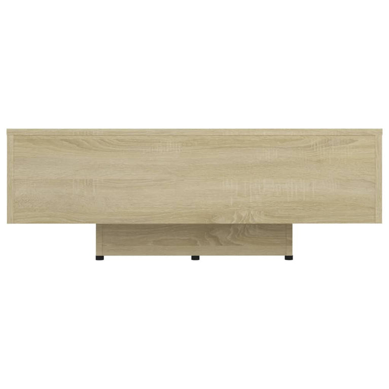 Salontafel 85x55x31 cm spaanplaat sonoma eikenkleurig MeubelReus
