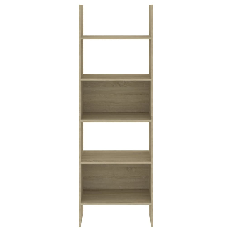 Boekenkast 60x35x180 cm spaanplaat sonoma eikenkleurig MeubelReus