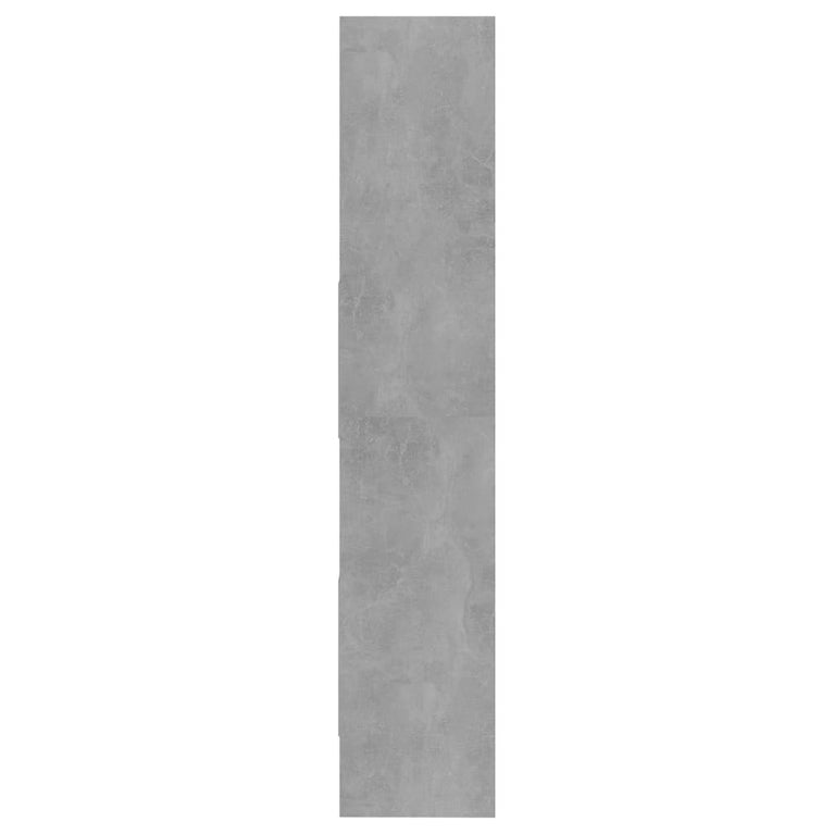 Boekenkast 60x35x180 cm spaanplaat betongrijs MeubelReus