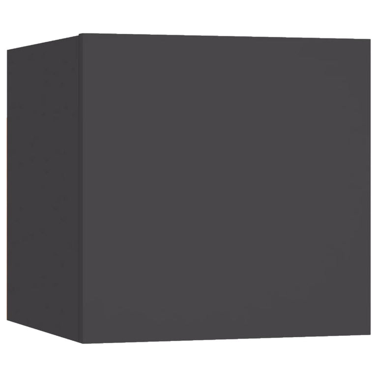 Tv-wandmeubel 30,5x30x30 cm grijs MeubelReus