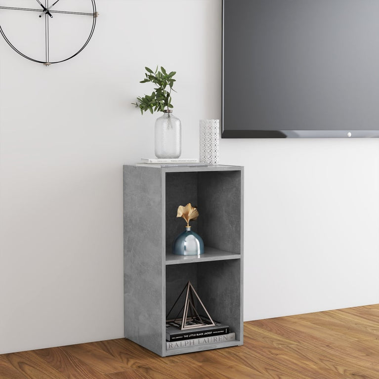 Tv-meubel 72x35x36,5 cm spaanplaat betongrijs