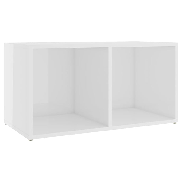 Tv-meubel 72x35x36,5 cm spaanplaat hoogglans wit MeubelReus