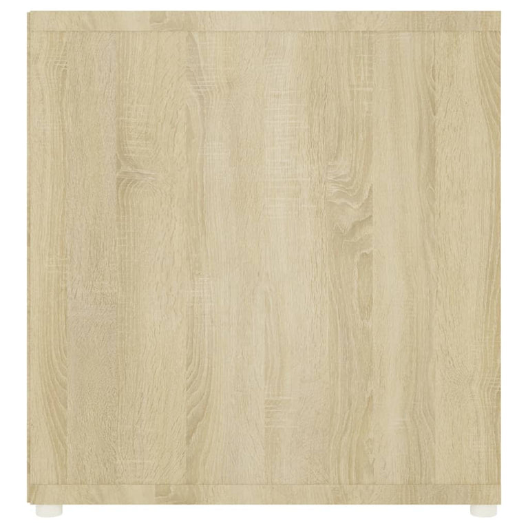 Tv-meubel 107x35x37 cm spaanplaat sonoma eikenkleurig