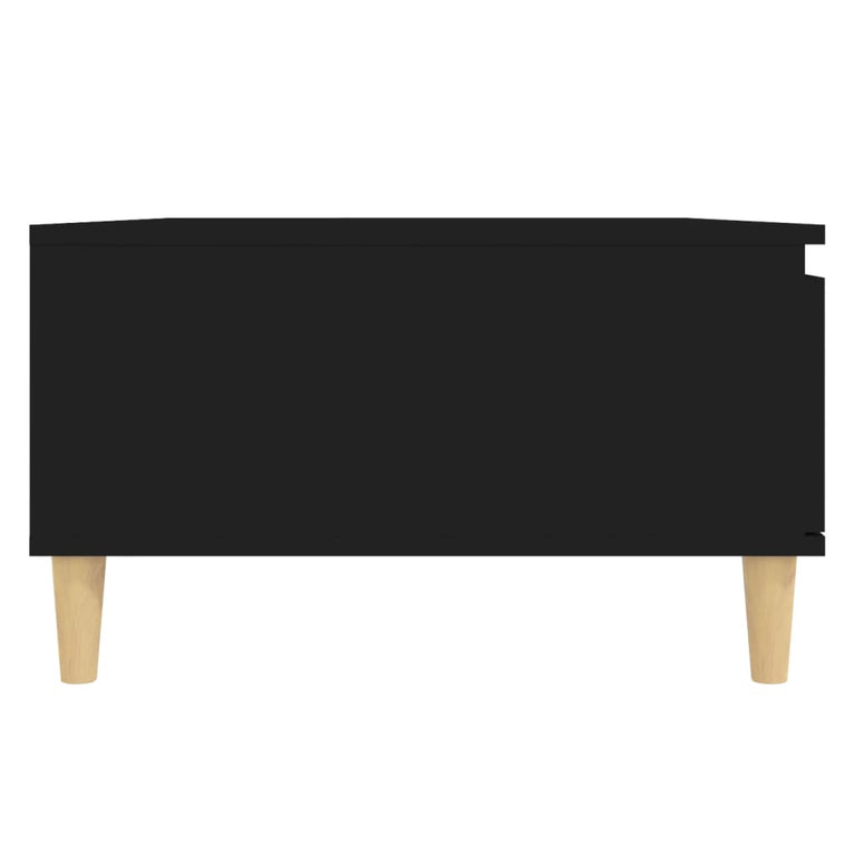 Salontafel 90x60x35 cm spaanplaat zwart MeubelReus