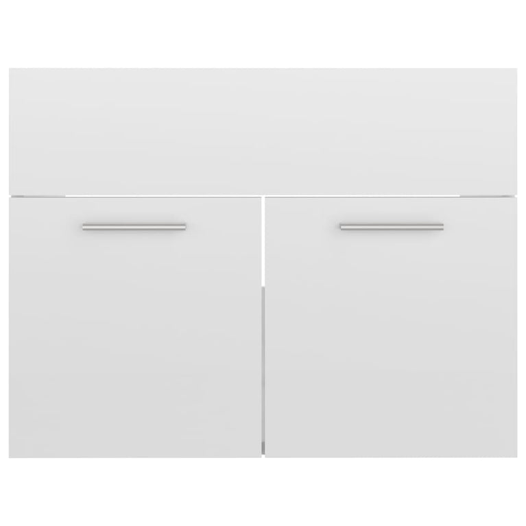 Badkamermeubelset spaanplaat hoogglans wit MeubelReus