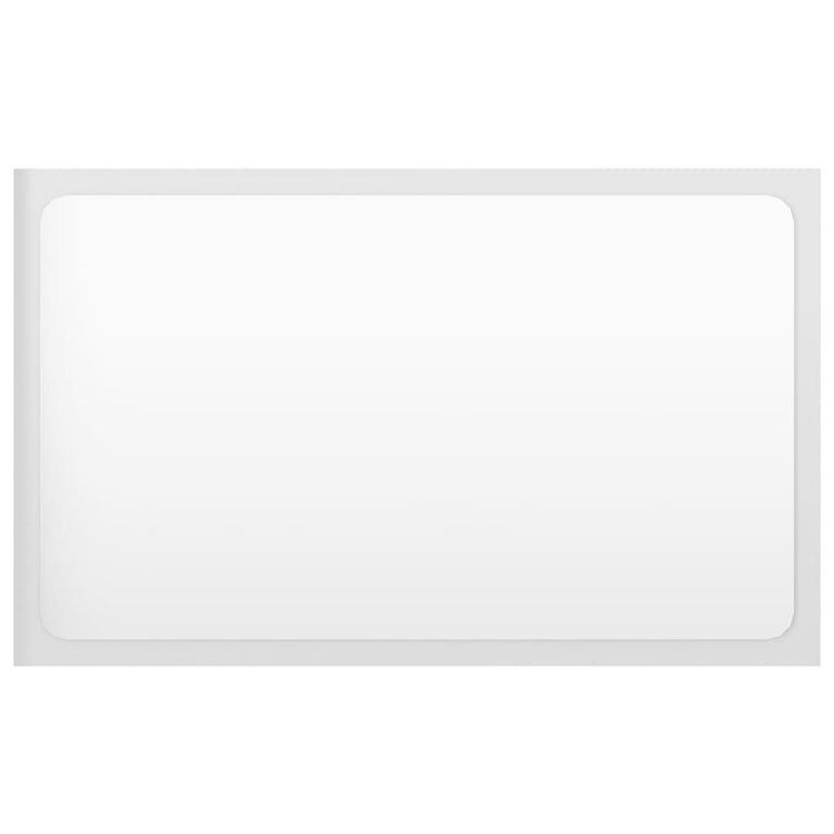 Badkamermeubelset spaanplaat hoogglans wit MeubelReus