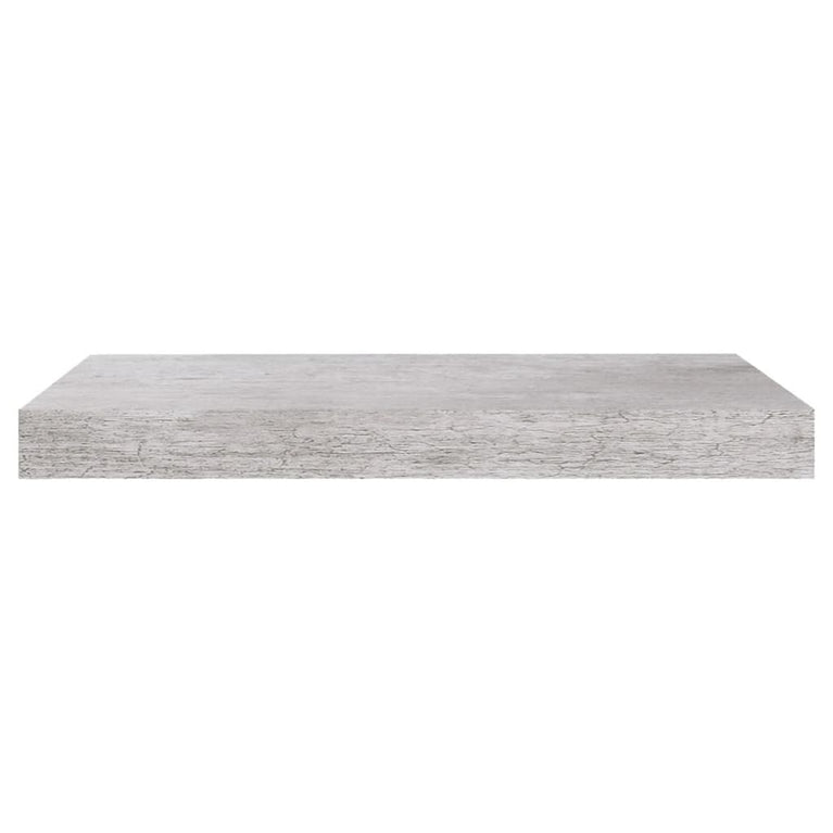 Wandschap zwevend 50x23x3,8 cm MDF betongrijs MeubelReus