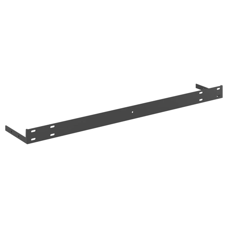 Wandschappen zwevend 4 st 80x23,5x3,8 cm MDF betongrijs MeubelReus