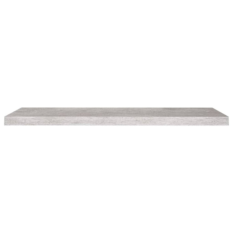 Wandschappen zwevend 4 st 90x23,5x3,8 cm MDF betongrijs MeubelReus