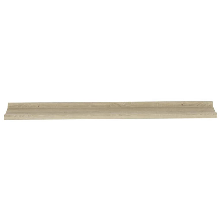 Wandschappen 2 st 115x9x3 cm sonoma eikenkleurig MeubelReus