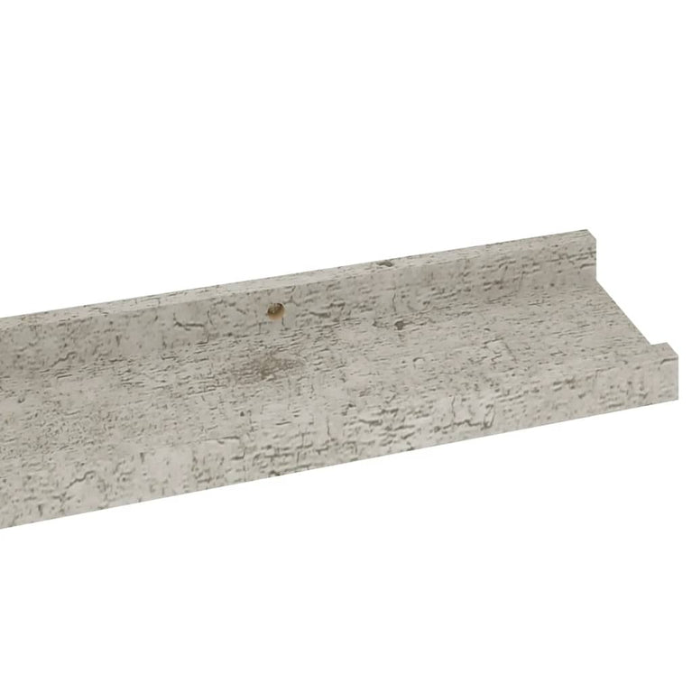 Wandschappen 4 st 80x9x3 cm betongrijs MeubelReus