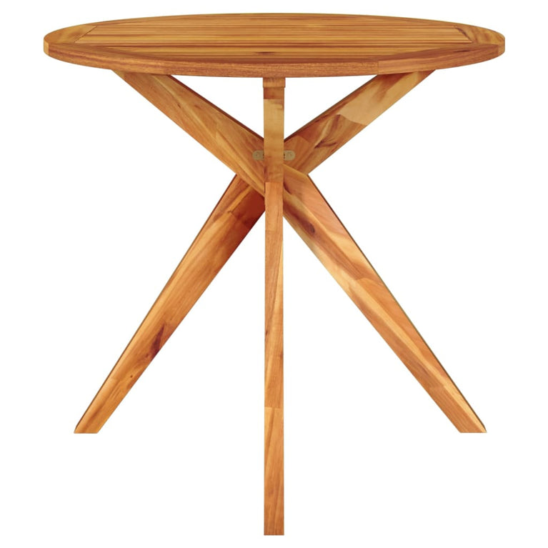 Tuintafel 85x85x75 cm massief acaciahout MeubelReus