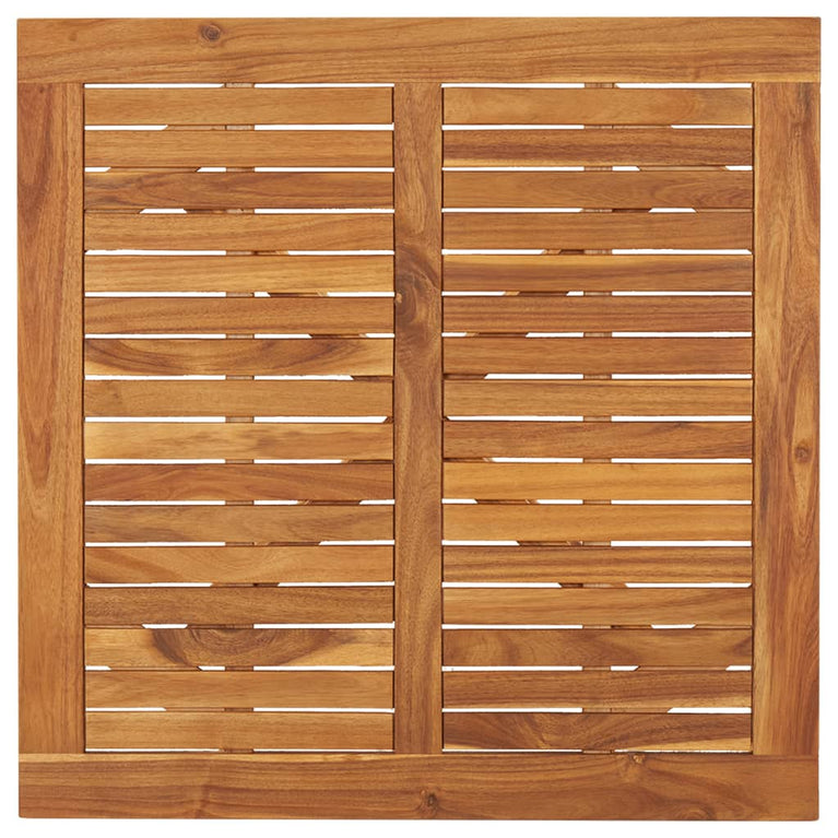 Tuintafel 85x85x75 cm massief acaciahout MeubelReus