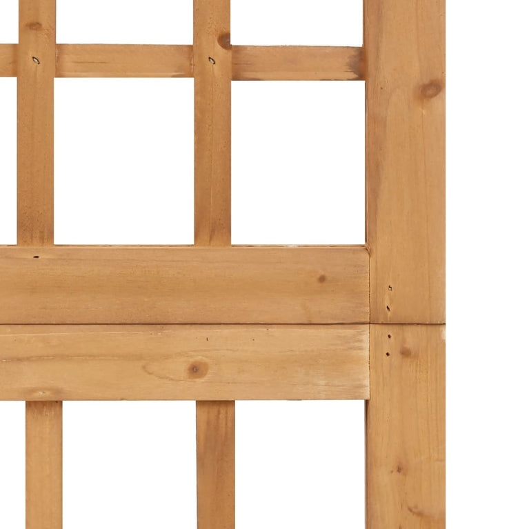 Kamerscherm/trellis met 6 panelen 242,5x180 cm vurenhout MeubelReus