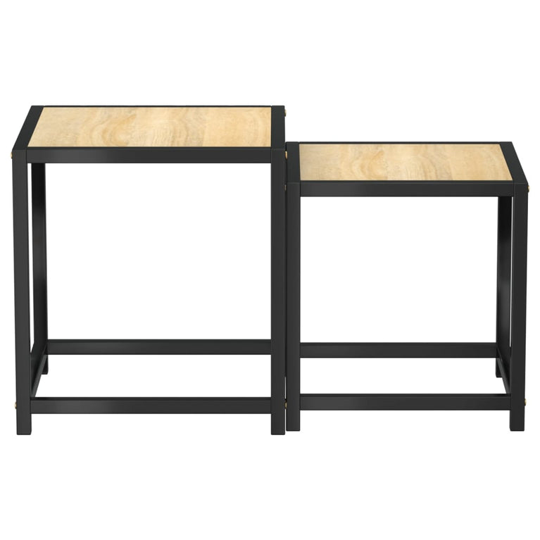 Salontafels 2 st MDF sonoma eikenkleurig MeubelReus