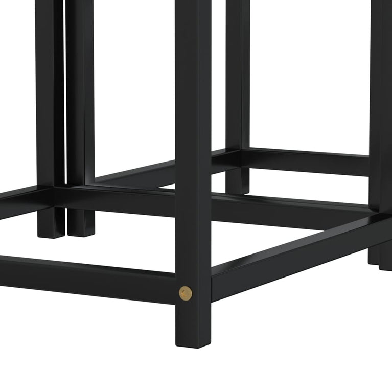 Salontafels 2 st MDF zwart MeubelReus