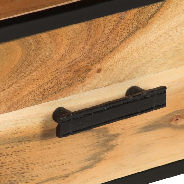 Tv-meubel 110x30x45 cm massief acaciahout MeubelReus