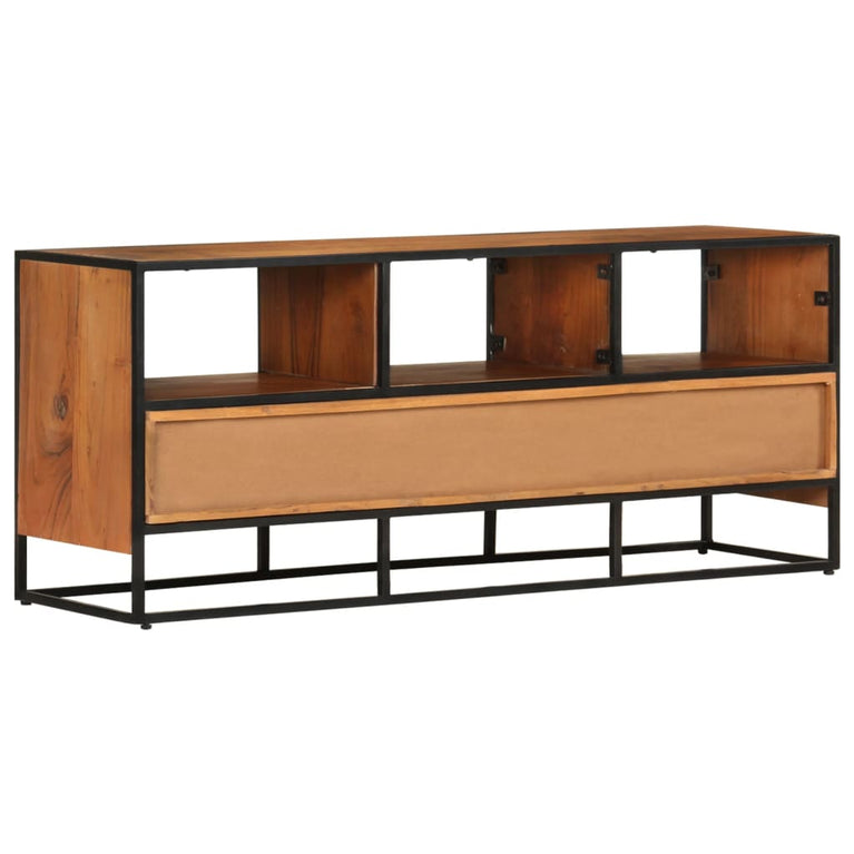 Tv-meubel 110x30x45 cm massief acaciahout MeubelReus