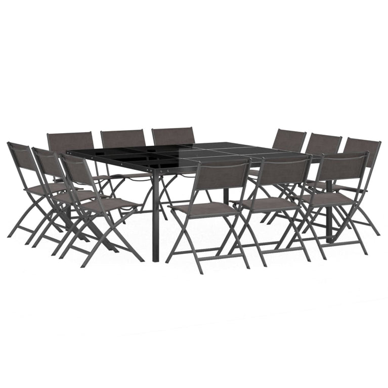 9-delige Tuinset staal MeubelReus