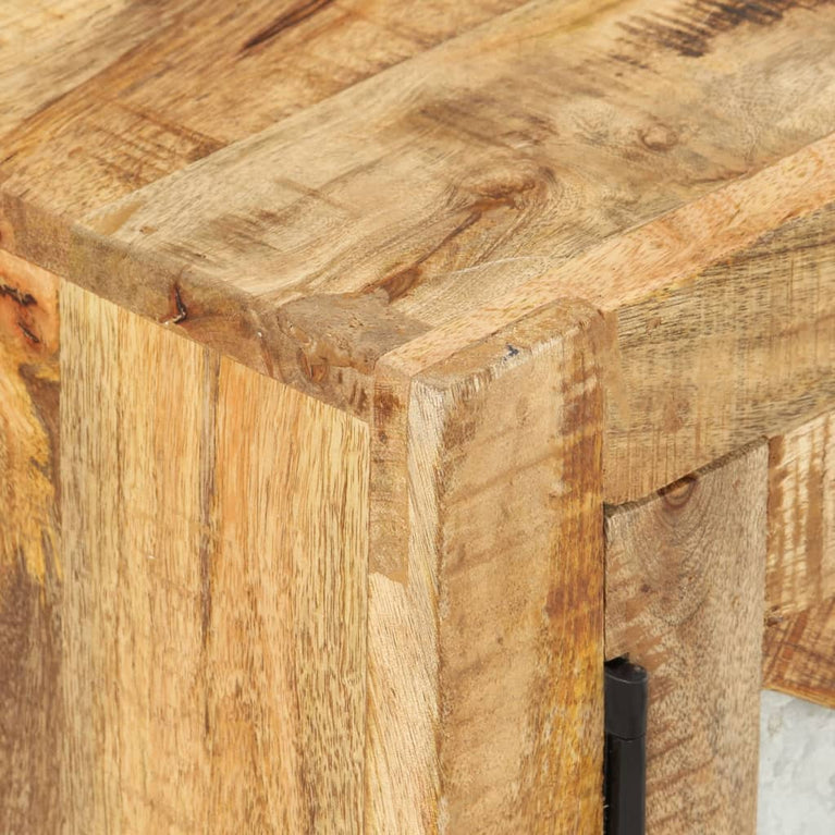 Tv-meubel 110x30x45 cm ruw mangohout MeubelReus