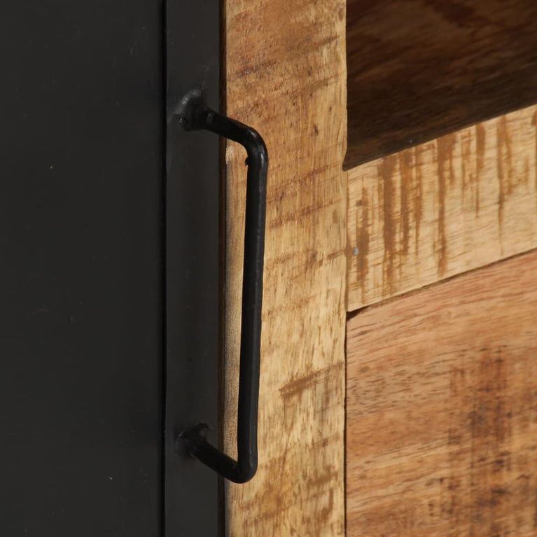 Tv-meubel 110x31x46 cm ruw mangohout MeubelReus