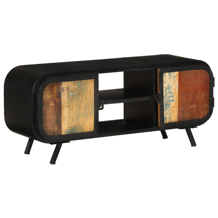 Tv-meubel 110x30x45 cm massief gerecycled hout MeubelReus