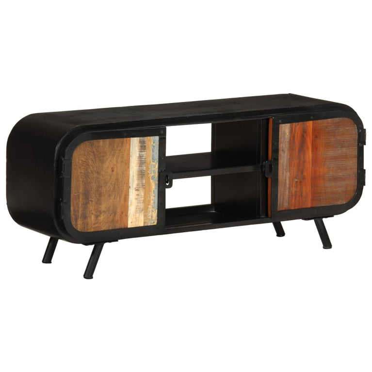 Tv-meubel 110x30x45 cm massief gerecycled hout MeubelReus