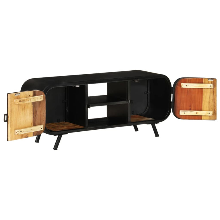 Tv-meubel 110x30x45 cm massief gerecycled hout MeubelReus