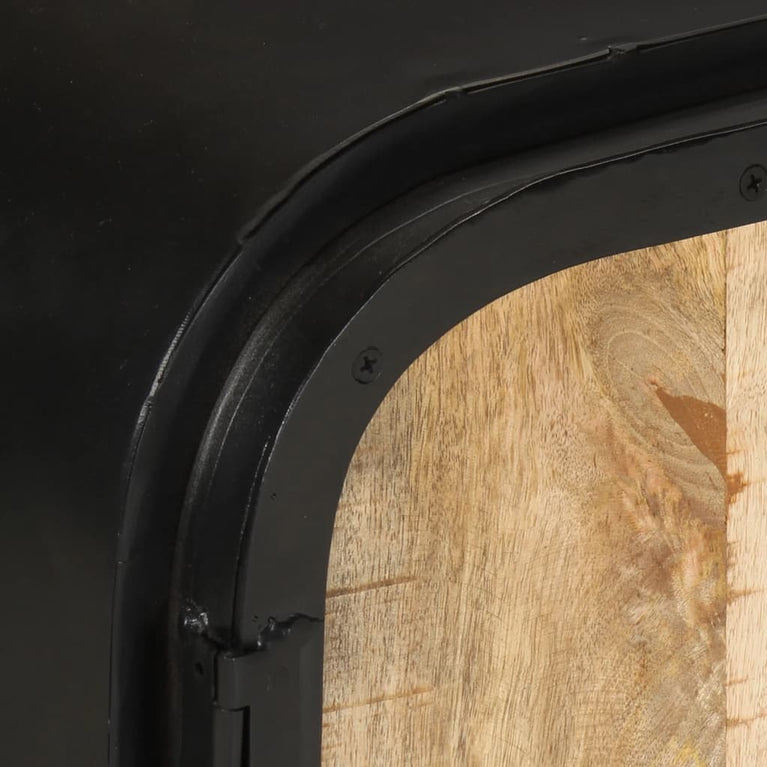 Tv-meubel 110x30x45 cm ruw mangohout MeubelReus