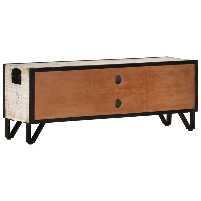 Tv-meubel 110x30x41 cm massief acaciahout MeubelReus