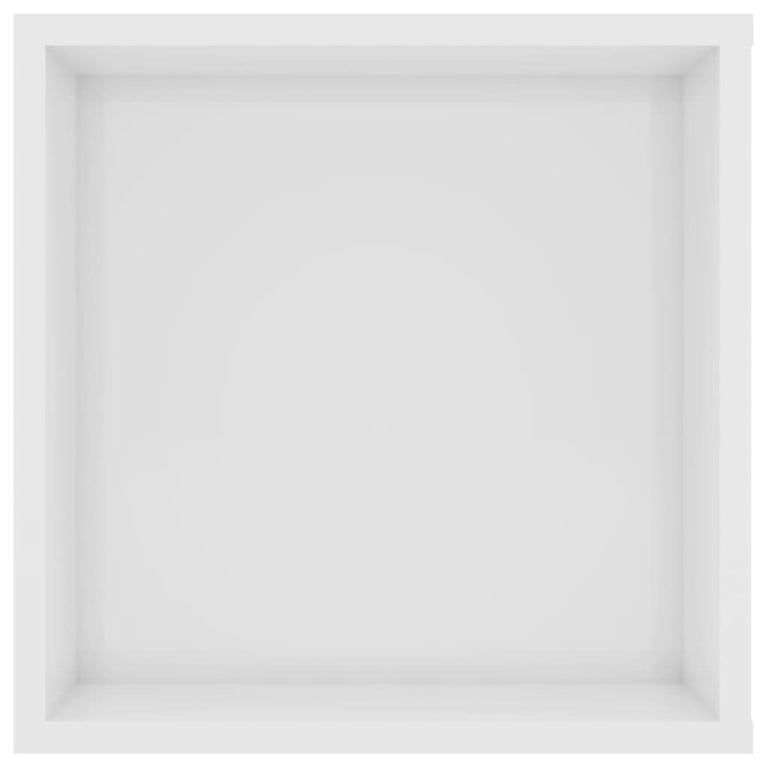 Tv-wandmeubel 102x35x35 cm spaanplaat hoogglans wit MeubelReus