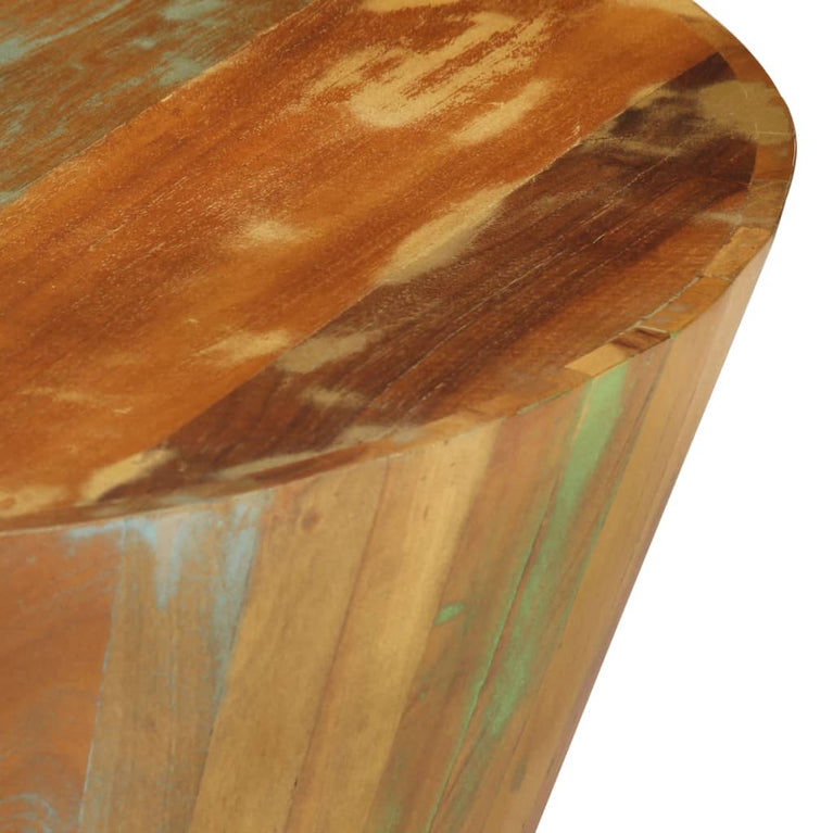 Salontafel Ø65x31 cm massief gerecycled hout MeubelReus