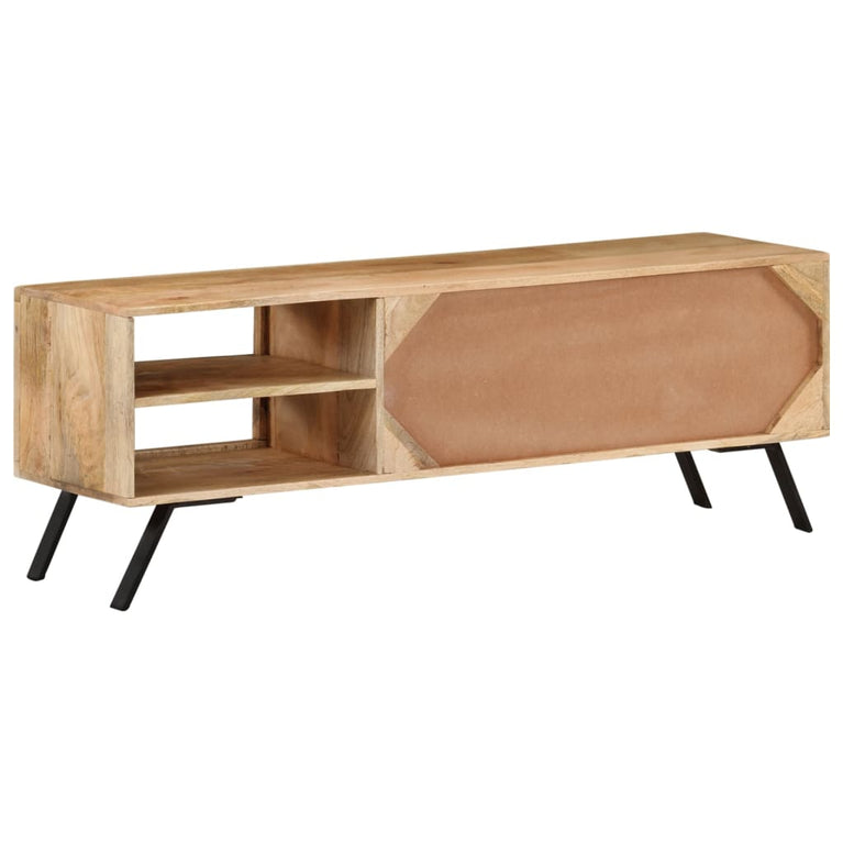 Tv-meubel 110x30x40 cm massief mangohout MeubelReus