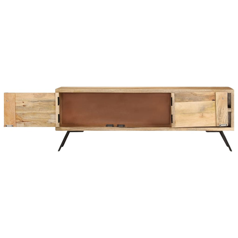 Tv-meubel 110x30x40 cm massief mangohout MeubelReus