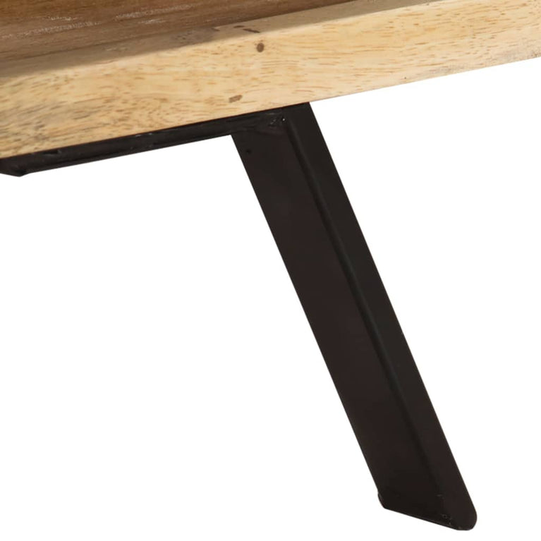 Tv-meubel 110x30x40 cm massief mangohout MeubelReus