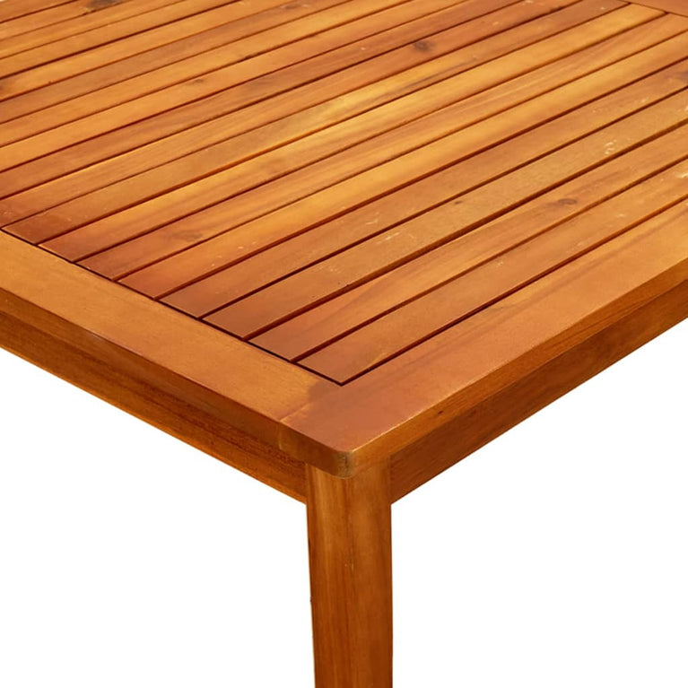 Tuintafel 85x85x45 cm massief acaciahout MeubelReus