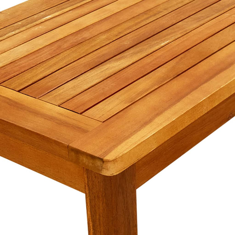 Tuintafel 70x40x36 cm massief acaciahout MeubelReus
