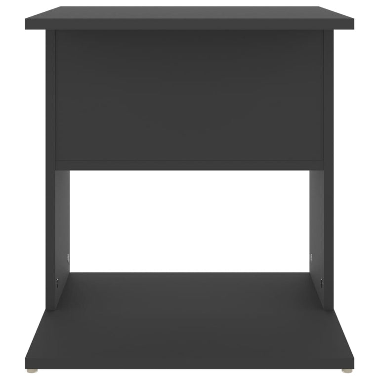 Bijzettafel 45x45x48 cm spaanplaat grijs MeubelReus