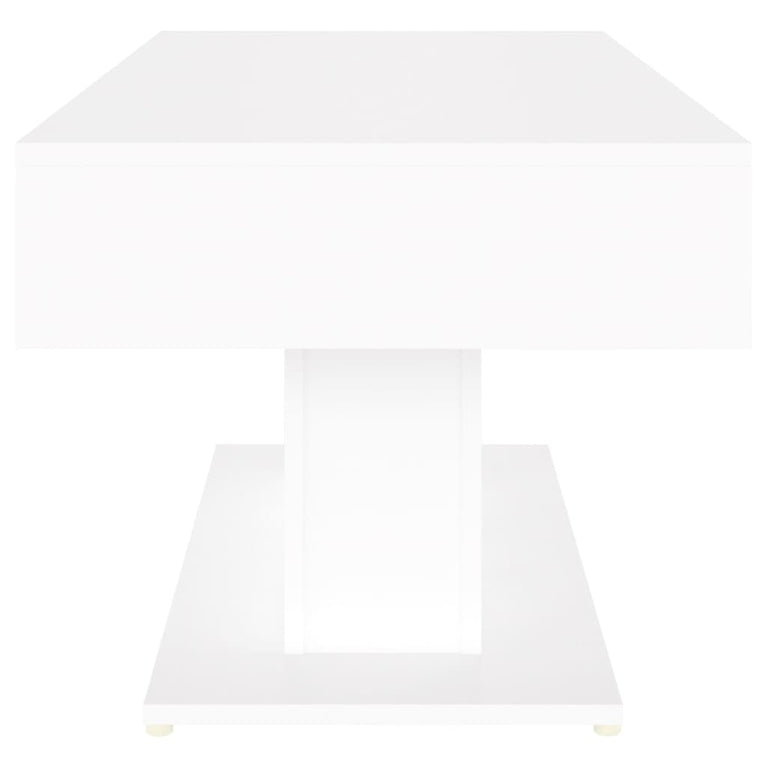 Salontafel 96x50x45 cm spaanplaat wit MeubelReus